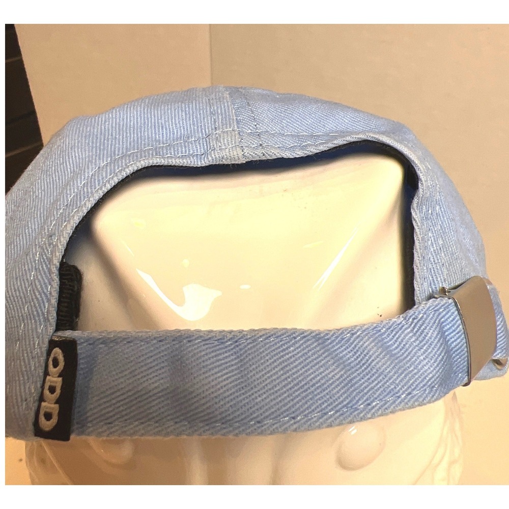 ODD Brand Future Melting Smiley Face Dad Hat – Light Blue Adjustable One Size - Picture 5 of 6